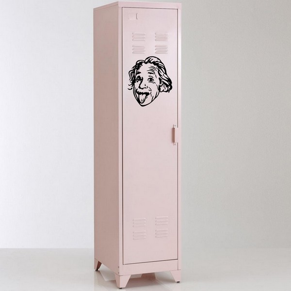 Exemple de stickers muraux: Einstein - Langue
